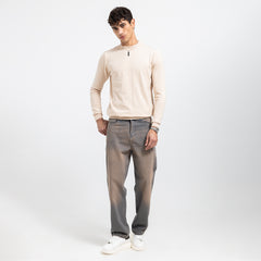 Pullover Half Nick Basic PA-09-W26