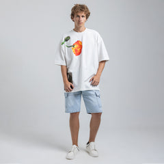 T.Shirt R Over Size Printed TR-048-S25