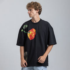 T.Shirt R Over Size Printed TR-048-S25