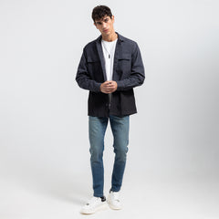 Shirt L/S Basic 2 Pockets-SH-209-W25