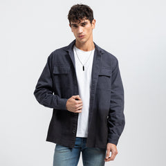 Shirt L/S Basic 2 Pockets-SH-209-W25