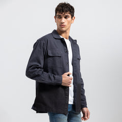 Shirt L/S Basic 2 Pockets-SH-209-W25