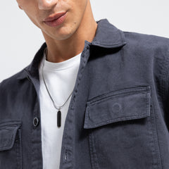 Shirt L/S Basic 2 Pockets-SH-209-W25