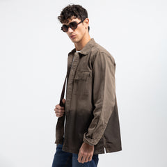 Shirt L/S Basic 2 Pockets-SH-209-W25