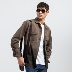 Shirt L/S Basic 2 Pockets-SH-209-W25