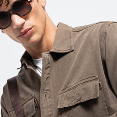 Shirt L/S Basic 2 Pockets-SH-209-W25