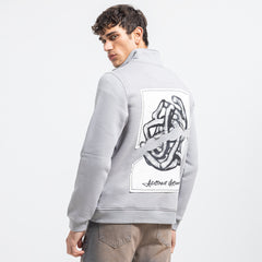 SWEATSHIRT ZIPPER Print ZIP-013-W26