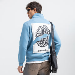 SWEATSHIRT ZIPPER Print ZIP-013-W26