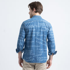 Shirt L/S Printed 2 Pockets-SH-327 S24