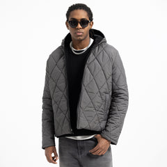 Double Face Jacket Zippered Hoodie JA-087-W26