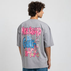 T Shirt R OVER SIZE Printed TR-148-S25