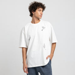 T Shirt R OVER SIZE Printed TR-143-S25