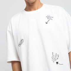 T Shirt R OVER SIZE Printed TR-143-S25