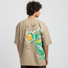 T Shirt R OVER SIZE Printed TR-143-S25