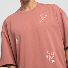 T Shirt R OVER SIZE Printed TR-143-S25