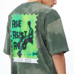 T Shirt R OVER SIZE Printed TR-172-S26