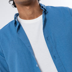 Linen Shirt L/S Basic SH-566-S26