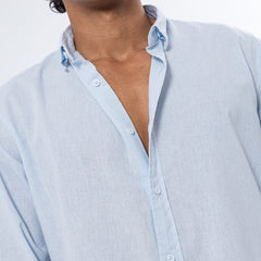 Linen Shirt L/S Basic SH-566-S26