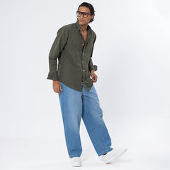 Linen Shirt L/S Basic SH-566-S26