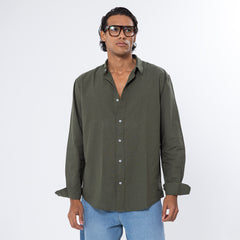 Linen Shirt L/S Basic SH-566-S26
