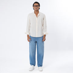 Linen Shirt L/S Basic SH-566-S26