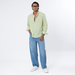 Linen Shirt L/S Basic SH-566-S26