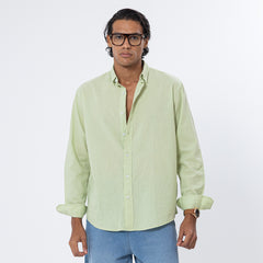 Linen Shirt L/S Basic SH-566-S26