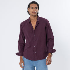 Linen Shirt L/S Basic SH-566-S26