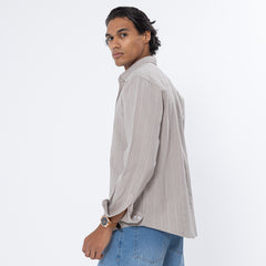 Linen Shirt L/S Striped SH-564-S26