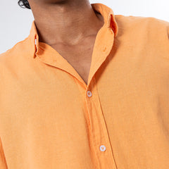 Linen Shirt L/S Basic SH-566-S26