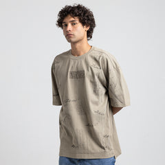 T.Shirt R Over Size Imbrodary TR-093-S25