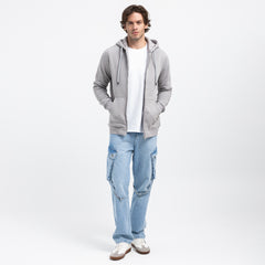 SWEAT SHIRT ZIPPER Basic ZIP-02-W26