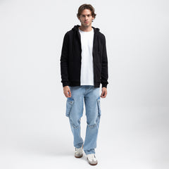 SWEAT SHIRT ZIPPER Basic ZIP-02-W26