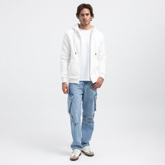 SWEAT SHIRT ZIPPER Basic ZIP-02-W26