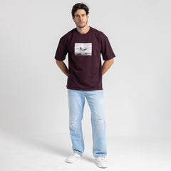 T.Shirt R Over Size Printed-TR-247