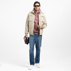 Jacket Zippered Basic-JA-061-W26