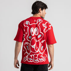 T.Shirt R Over Size Printed-TR-249