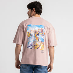 تي شيرت مطبوع مقاس كبير - TR-235