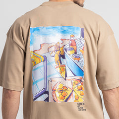 تي شيرت مطبوع مقاس كبير - TR-235