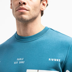 SWEAT SHIRT ROUND PRINT RO-08-W26