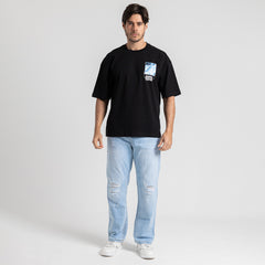 تي شيرت مطبوع مقاس كبير - TR-236