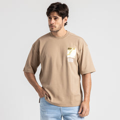 تي شيرت مطبوع مقاس كبير - TR-236