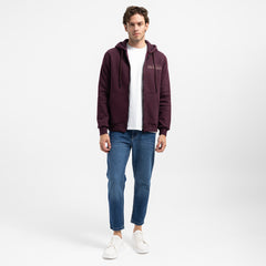 SWEAT SHIRT ZIPPER PRINTED ZIP-05-W26