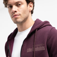 SWEAT SHIRT ZIPPER PRINTED ZIP-05-W26