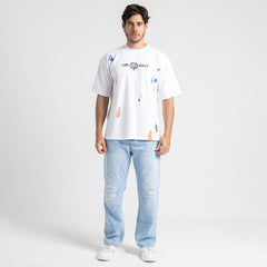 T.Shirt R Over Size Printed-TR-248