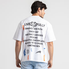 T.Shirt R Over Size Printed-TR-248