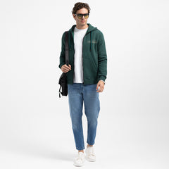 SWEAT SHIRT ZIPPER PRINTED ZIP-05-W26