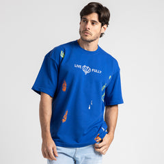 T.Shirt R Over Size Printed-TR-248