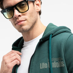 SWEAT SHIRT ZIPPER PRINTED ZIP-05-W26