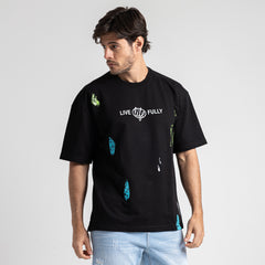 T.Shirt R Over Size Printed-TR-248